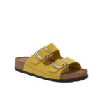 Scholl Bora 2 Buckles Ανατομικό Σανδάλι Light Yellow